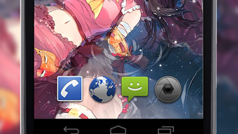 Fan Anime Live Wallpaper of Reimu Hakurei