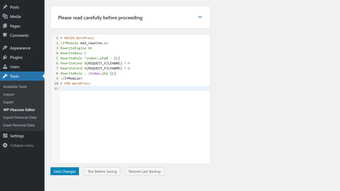 Htaccess File Editor 8211 Safely Edit Htaccess File