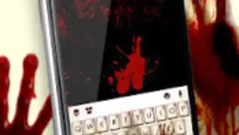 Horror Bloody Hands Keyboard Theme