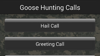 Goose Hunting Calls