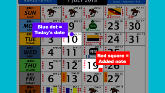 Malaysia Calendar 2019 Note Widget HD