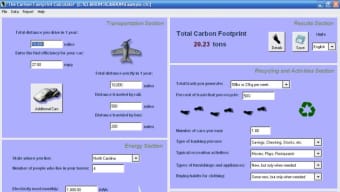 The Carbon Footprint Calculator