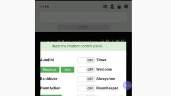 drrr chatbot extension