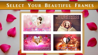 Love Poetry Photo Frames HD- Urdu Poetry Pic Maker