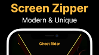 Ghost Rider - Zipper Screen