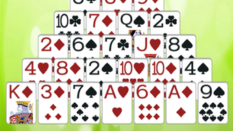 Pyramid Solitaire for iPhone.