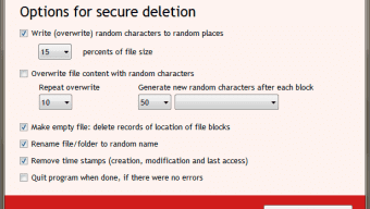 Secure File Deleter