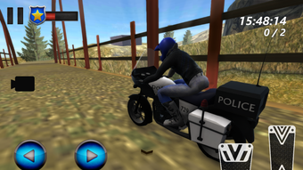 Police Moto Racing: Up Hill 3D