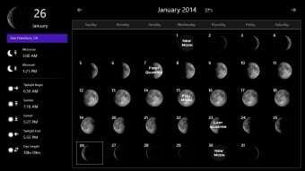 Moon Calendar!