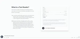 ElevenLabs - Text Reader