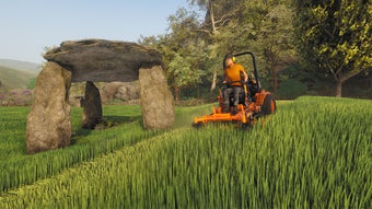 Lawn Mowing Simulator - Ancient Britain