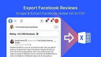 Reviews Extractor for Facebook