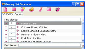 Grocery List Generator 