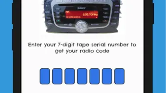 Ford Radio Code