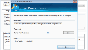 iSumsoft iTunes Password Refixer
