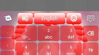 GO Keyboard Love Petal Theme
