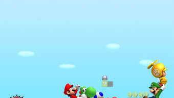 Fond d'écran New Super Mario Bros. Wii