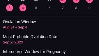 Ovulation Calculator Calendar