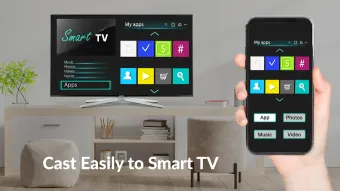 Cast to TV Chromecast app Screen Mirroring