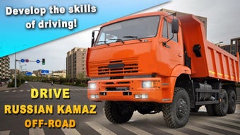 Drive Russian Kamaz Off-Road