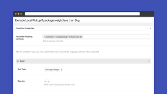 Conditional Payments and Shipping for WooCommerce