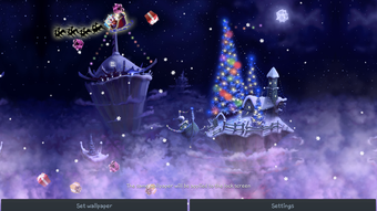 Christmas Snow Fantasy Live Wallpaper