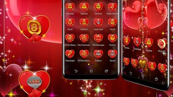 Valentine Heart Launcher Theme