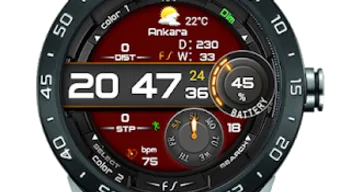 D 134 Digital Watch Face For WatchMaker Users