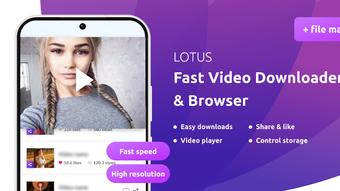 Lotus browser. Discover fun