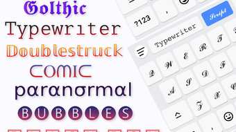 Fonts Aa - Keyboard Fonts Art