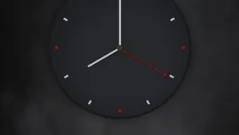 Lock Screen Analog Clock