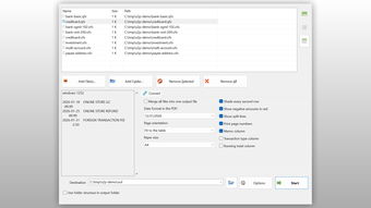 QFX to PDF Converter Tool