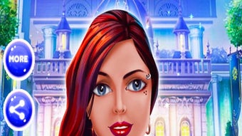 Blue Princess Makeup Salon Games For Girls.