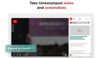AI-powered Notes on Videos - Video Notebook