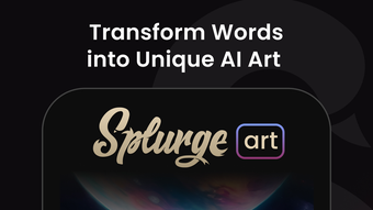 Splurge Art - AI Art Platform