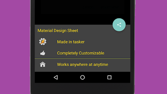 Snackbar Tasker Plugin