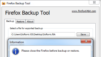 Firefox Backup Tool
