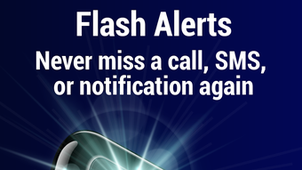 Flash Alerts: Calls  Messages