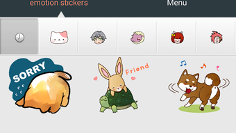 Emoji Stickers for chat Apps