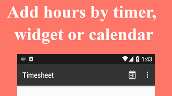 Timesheet - Work Time Tracker