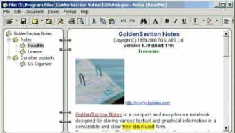 GoldenSection Notes
