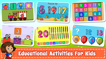 Learn Numbers 123 Kids Free Game - Count  Tracing