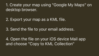 KML Collection: Import Maps