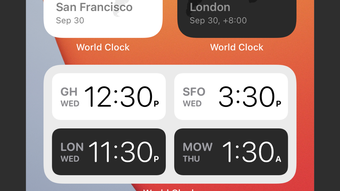 World Clock Widgets