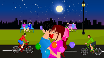 Kissing Game-New Year Fun