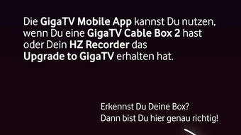 Vodafone GigaTV Mobile