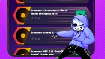 Sans Undertale songs - Edm Hop Dance tiles