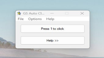 GS Auto Clicker