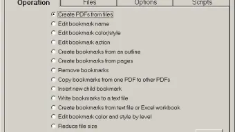 PDF Bookmarks
