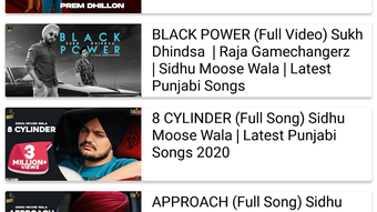 Sidhu Moose Wala Songs